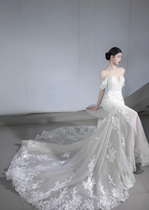 鱼尾婚纱的种类：如何选择适合你的完美婚纱