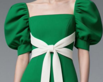 纯色礼服太单调? 纯色礼服太单调?