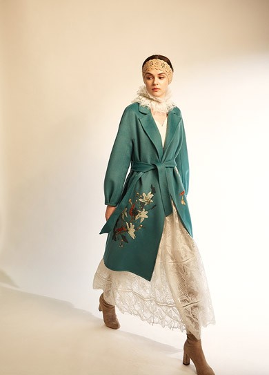 圣诞复古氛围感穿搭