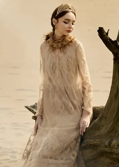 吉吉娜礼服配什么鞋子更高级？