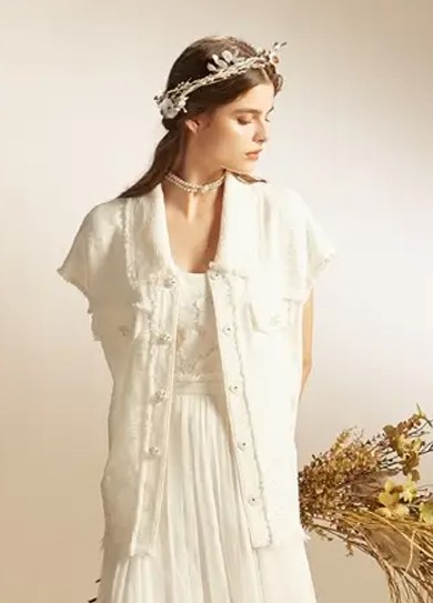 吉吉娜轻奢礼服能当婚礼或晚宴主礼服吗？